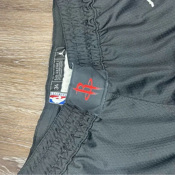 Houston Rockets Drawstring Basketball Shorts - Picture 4 of 12